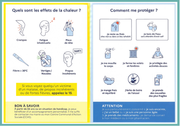Reflexes canicule